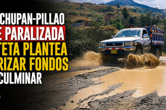 Pachachupan-Pillao sigue paralizada y Beteta plantea priorizar fondos para culminar la vía