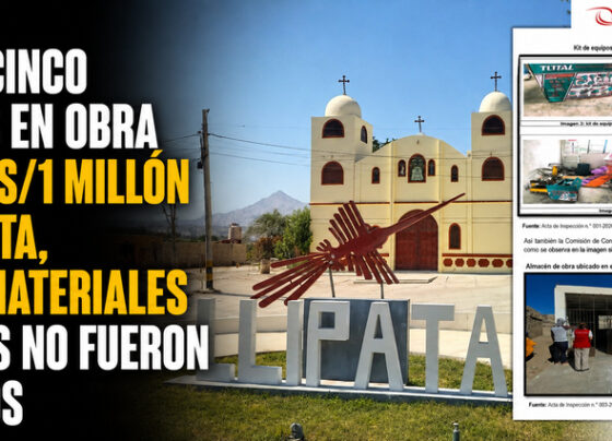 Palpa: cinco riesgos en obra de casi S/1 millón en Llipata, donde materiales pagados no fueron ubicados