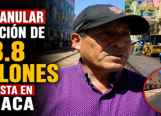 Piden anular licitación de S/3.8 millones para pista en Juliaca