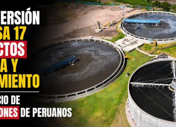 PROINVERSIÓN impulsa 17 proyectos de agua y saneamiento en beneficio de seis millones de peruanos