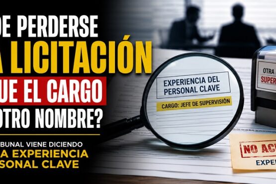 ¿Puede perderse una licitación porque el cargo tiene otro nombre? Lo que el Tribunal viene diciendo sobre la experiencia del personal clave