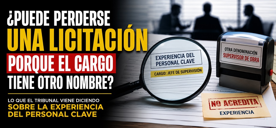 ¿Puede perderse una licitación porque el cargo tiene otro nombre? Lo que el Tribunal viene diciendo sobre la experiencia del personal clave