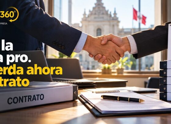 Ganó la buena pro. No pierda ahora el contrato