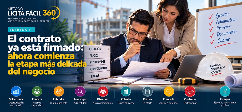 El contrato ya está firmado: ahora comienza la etapa más delicada del negocio
