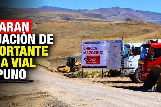 Aclaran situación de importante obra vial en Puno