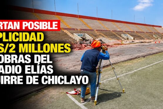 Alertan posible duplicidad de S/2 millones en obras del estadio Elías Aguirre de Chiclayo