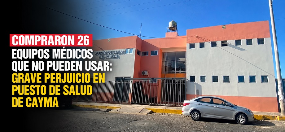 Compraron 26 equipos médicos que no pueden usar: grave perjuicio en puesto de salud de Cayma