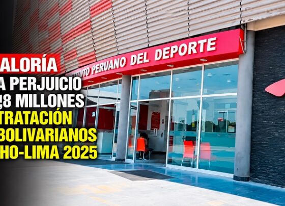Contraloría detecta perjuicio de S/18,8 millones en contratación de los Bolivarianos Ayacucho-Lima 2025