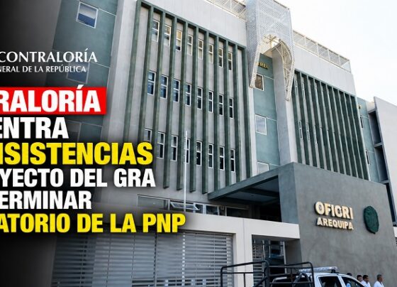 Contraloría encuentra inconsistencias en proyecto del GRA para terminar laboratorio de la PNP