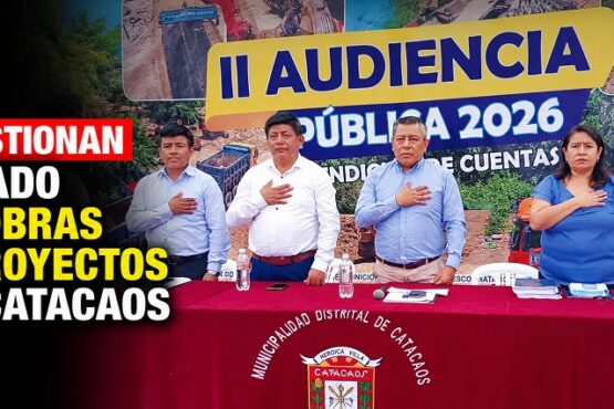 Cuestionan estado de obras y proyectos en Catacaos