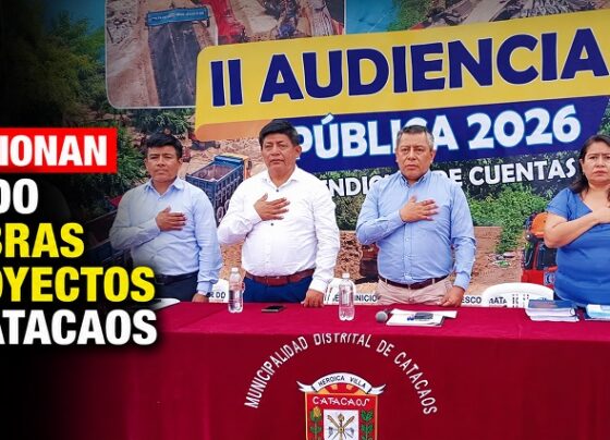 Cuestionan estado de obras y proyectos en Catacaos