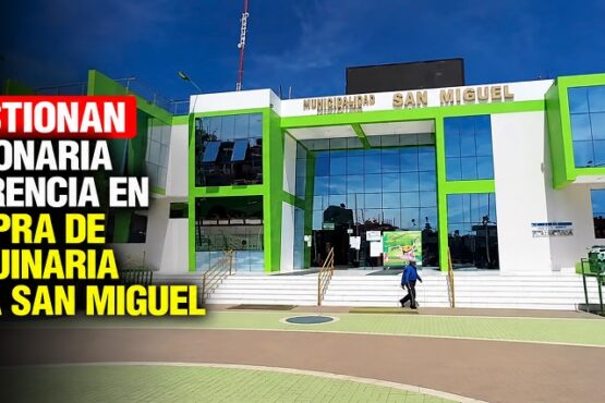 Cuestionan millonaria diferencia en compra de maquinaria para San Miguel