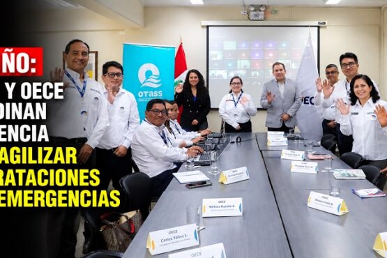 El Niño: Otass y OECE coordinan asistencia para agilizar contrataciones ante emergencias