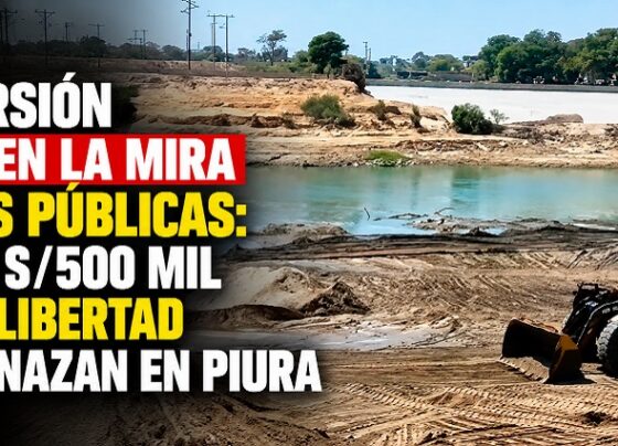 Extorsión pone en la mira obras públicas: piden S/500 mil en La Libertad y amenazan en Piura
