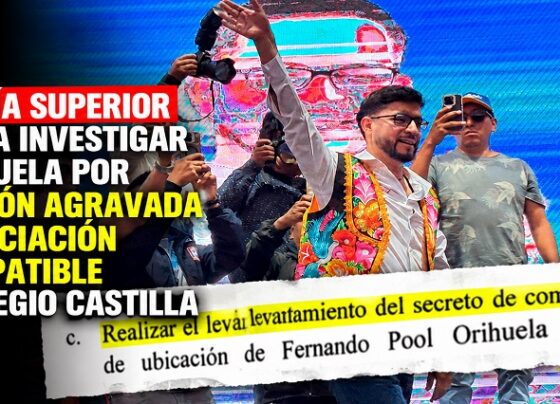 Fiscalía Superior ordena investigar a Orihuela por colusión agravada y negociación incompatible en colegio Castilla