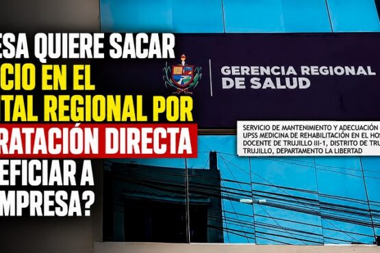¿GERESA quiere sacar servicio en el Hospital Regional por contratación directa y beneficiar a una empresa?