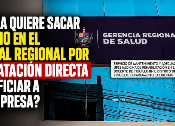 ¿GERESA quiere sacar servicio en el Hospital Regional por contratación directa y beneficiar a una empresa?