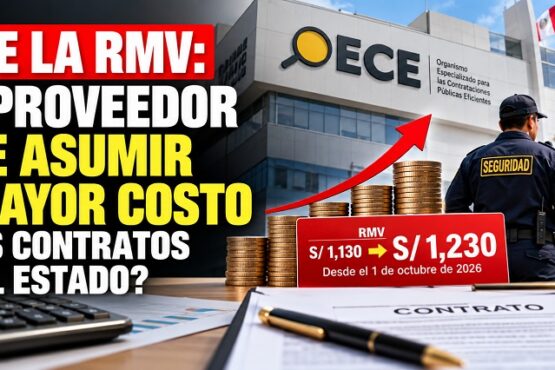 Sube la RMV: ¿el proveedor debe asumir el mayor costo en los contratos con el Estado?