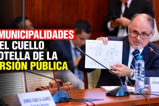 Las municipalidades son el cuello de botella de la inversión pública