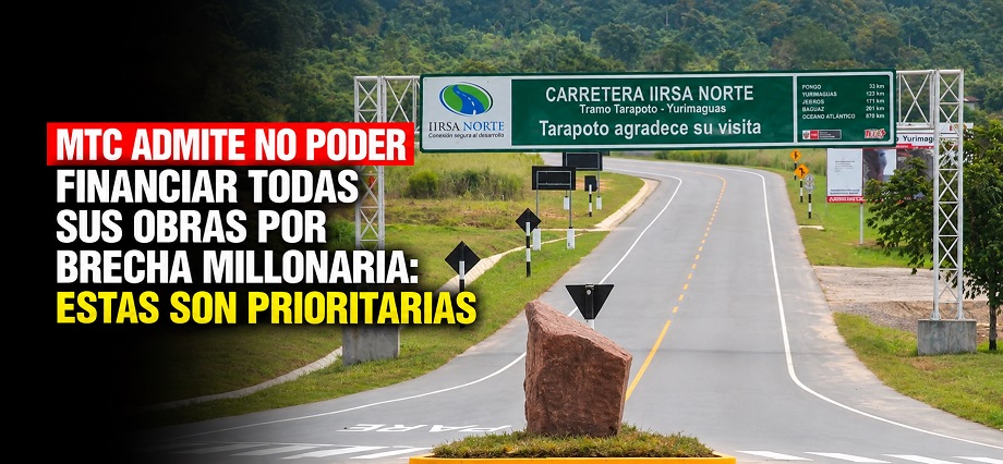 MTC admite no poder financiar todas sus obras por brecha millonaria: estas son prioritarias