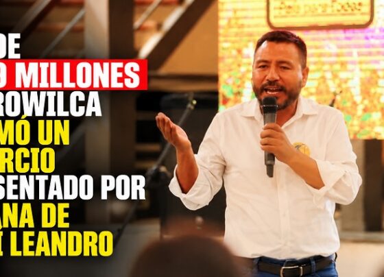 Obra de S/6,59 millones en Yarowilca la firmó un consorcio representado por hermana de Rosalí Leandro