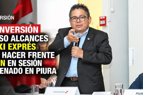 PROINVERSIÓN expuso alcances de OxI Exprés para hacer frente al FEN en sesión del Senado en Piura