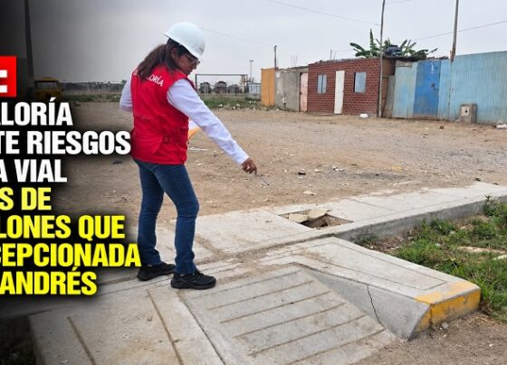Pisco: Contraloría advierte riesgos en obra vial por más de S/4 millones que fue recepcionada en San Andrés
