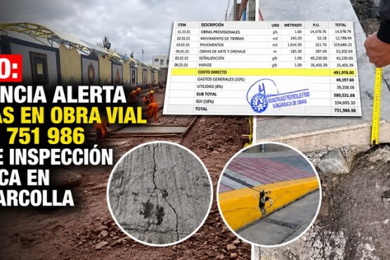 Puno: Denuncia alerta fallas en obra vial de S/ 751986 y pide inspección técnica en Paucarcolla