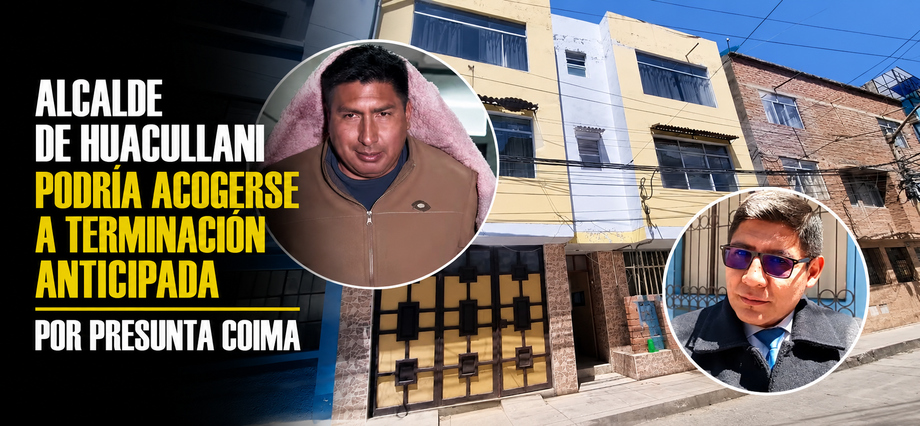Alcalde de Huacullani podría acogerse a terminación anticipada por presunta coima
