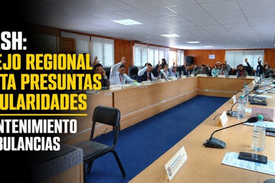 Áncash: consejo regional detecta presuntas irregularidades en mantenimiento de ambulancias