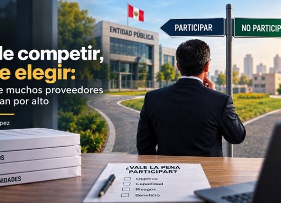 Antes de competir, hay que elegir: la decisión que muchos proveedores del Estado pasan por alto