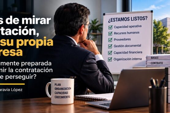 Antes de mirar la licitación, mire primero su propia empresa
