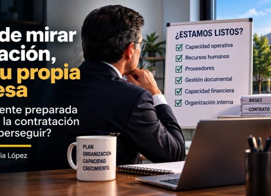 Antes de mirar la licitación, mire primero su propia empresa