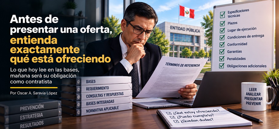Antes de presentar una oferta, entienda exactamente qué está ofreciendo