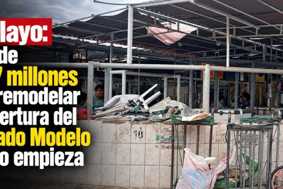 Chiclayo: obra de S/ 1.7 millones para remodelar la cobertura del mercado Modelo aún no empieza