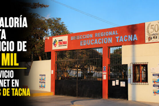 Contraloría detecta perjuicio de S/ 17 mil por servicio de Internet en colegios de Tacna