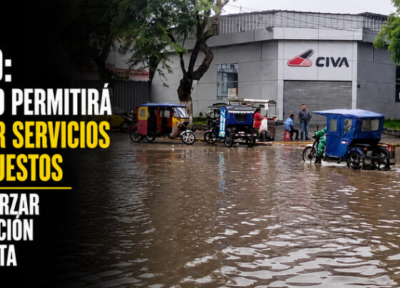 El Niño: Gobierno permitirá ejecutar servicios por impuestos para reforzar la prevención y respuesta