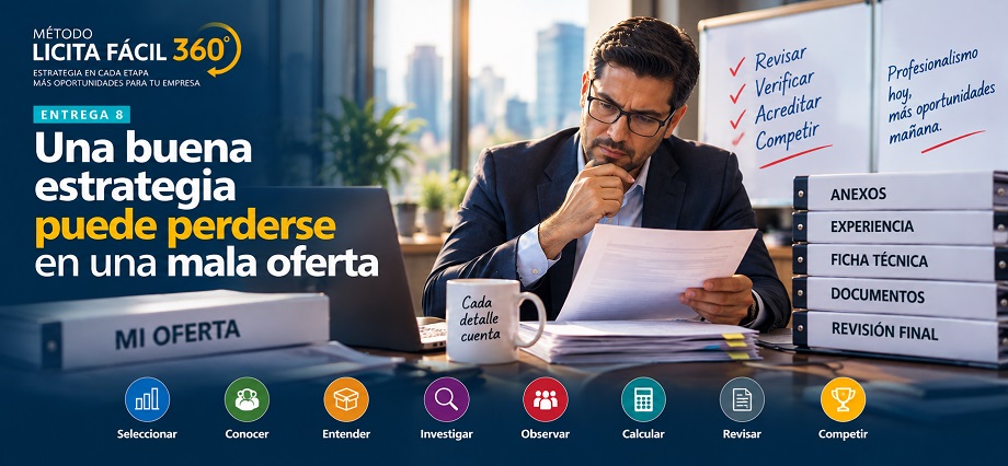 Una buena estrategia puede perderse en una mala oferta