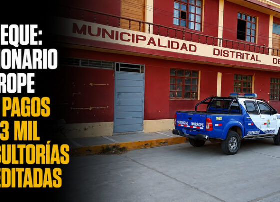 Lambayeque: exfuncionario de Mórrope realizó pagos de S/ 323 mil en consultorías no acreditadas