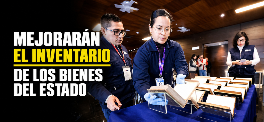 Mejorarán el inventario de los bienes del Estado