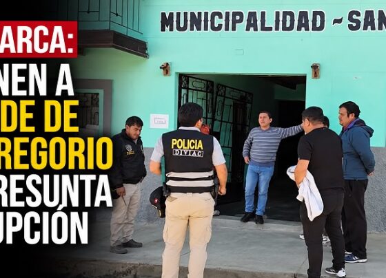 Cajamarca: detienen a alcalde de San Gregorio por presunta corrupción