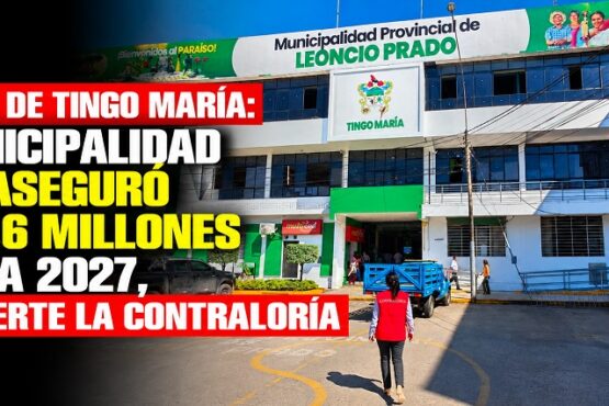 Agua de Tingo María: Municipalidad no aseguró S/2,6 millones para 2027, advierte la Contraloría
