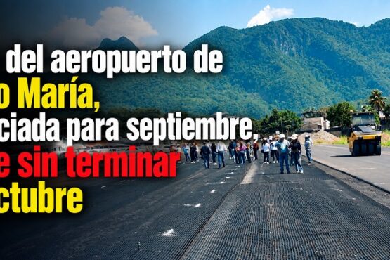 Pista del aeropuerto de Tingo María, anunciada para septiembre, sigue sin terminar en octubre